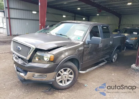2005 Ford F-150 Lariat/Xlt из США, поврежденный, VIN 1FTPW12515KF05536